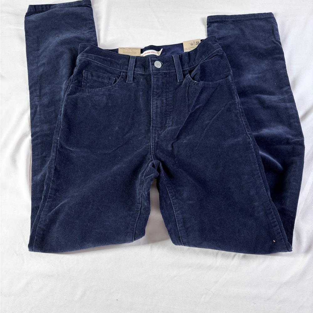 Levi's Dark Blue Corduroy  Pants